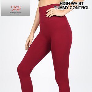 6 PACK!!  ZENANA SEAMLESS CLASSIC CAPRI LEGGING